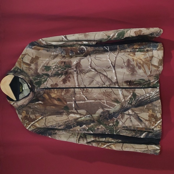 Realtree Other - Fleece Jacket WALLS Mens Hunting Camouflage Full Zip Pockets Lightweight - Mediu